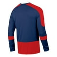 thumbnail image 2 of Adult NHL Florida Panthers Colorblock Long Sleeve Crew Tee, 2 of 2