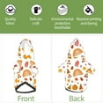 thumbnail image 6 of Honeii Fall Gnomes Harvest Print Small Dog Hoodies Pet Hooded Sweatshirts Fall Winter Puppy Cat Sweaters Warm Clothes for Small Dogs Outfits Costume-Large, 6 of 7