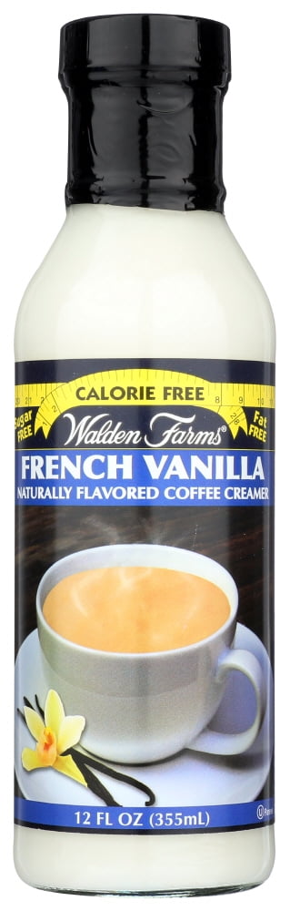 Walden Farms Coffee Creamer Sugar Free French Vanilla, 12 Fl Oz