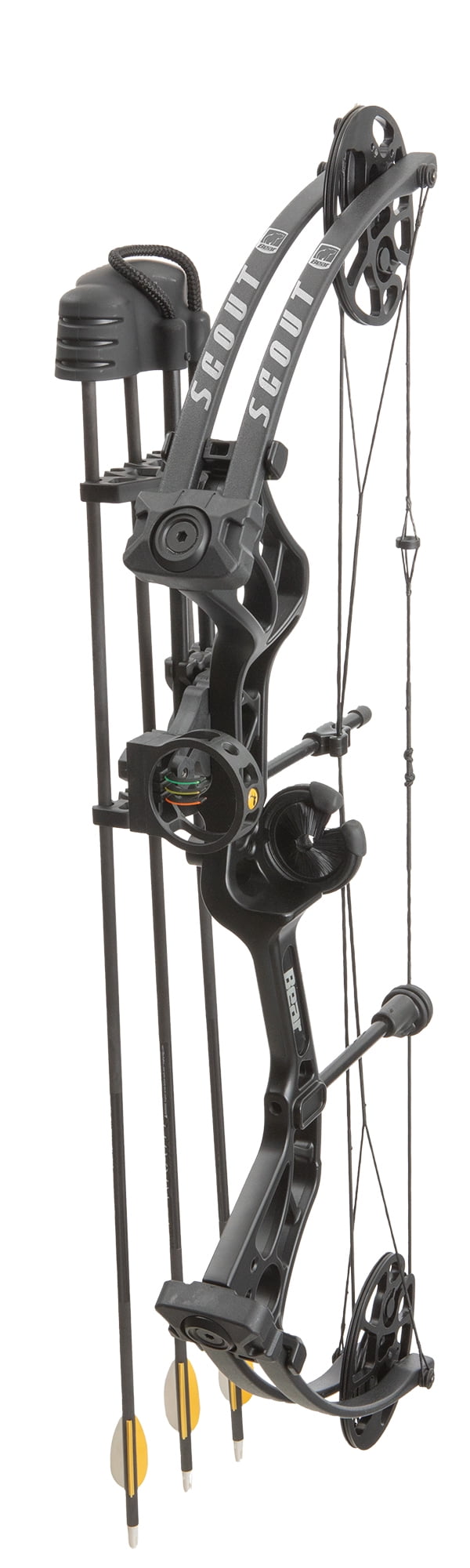 Bear Scout 50 Right Hand RTH Compound Bow, Black