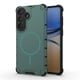 thumbnail image 2 of Funda para Samsung Galaxy A35 de 5 G [Compatible con Airbag de Grado Militar MagSafe], Funda Protectora Anticaída para Teléfono de Color Sólido, Verde, para Galaxy A35 (5 G), 2 of 8