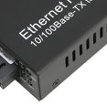 thumbnail image 3 of Fiber Optic Media Converter Tx1310nm SC Dual Fiber Single Mode 100Mbps Fiber Optic Transceiver Up To 25km RJ45 Port 100-240V EU Plug, 3 of 4