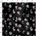 thumbnail image 3 of Soimoi Cotton Cambric Black Fabric By the Yard - 42 Inch Wide - Florals Print Fabric - Elegant and Timeless Patterns for Fashion and Home Decor Printed Fabric, 3 of 6