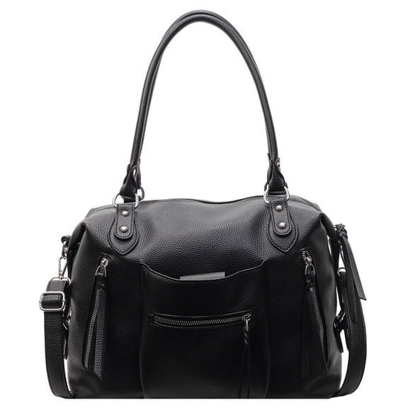 NCY Vegan Leather Tote Bag for Women, Large Capacity Hobo Bags, Slouchy Shoulder Purse Crossbody Handbag