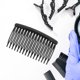 thumbnail image 2 of BRIGHTFUFU 2pcs Mujeres Niñas Peine de plástico de 16 dientes / Pinza para el cabello / Horquilla / Accesorios para el cabello (Negro), 2 of 7