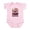 Petal Pink, variant on - 1930S Vintage Grand Canyon National Park Infant Bo - Baby Light Bodysuit, Size Newborn - 24 Months