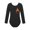 Black, variant on Kids Ballet Dance Leotard Fleece Lined Bodysuit Girls Gymnastics Unitard Undergarment Warm Up Hot Pink 120