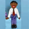 Sunny Toys GS4536 28 inch Ethnic Boy In White Purple, Full Body Puppet