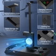 thumbnail image 4 of Soporte refrigerador con base de carga y doble controlador para Xbox Series X, con espacio para guardar auriculares y discos de juegos, y 2 baterías recargables de 1400 mAh, 4 of 8
