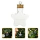 thumbnail image 4 of 10 botellas de los deseos vacías y rellenables, decorativas, colgantes, de colores, con forma de estrella para manualidades., 4 of 7
