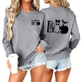 thumbnail image 2 of Jsaierl Women's Halloween Sweatshirts Spooky Print Pullovers Fall Loose Fit Round Neck Long Sleeve Sweater Tops Halloween Costumes, Sizes S-2XL, 2 of 7