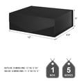thumbnail image 3 of JINMING Black Gift Box with Magnetic Lid for Gift Packaging, 11.5x8.1x3.8 inches(Matte Black with Grain Texture), 3 of 7