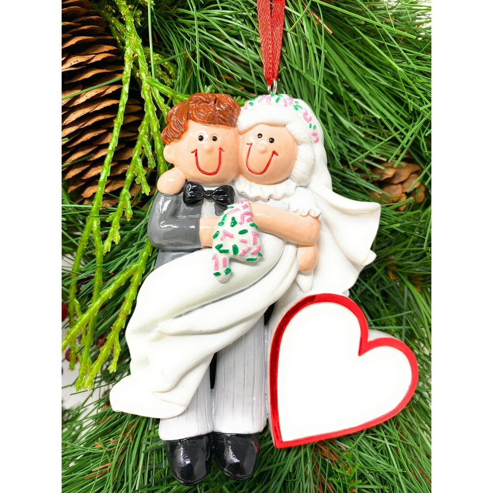 Christmas Tree Ornaments Mr and Mrs Ornament Wedding Gifts for Couple
