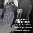 thumbnail image 6 of Lsque Gnome Love USA Lunch Bag Lunch Box for Women Men Reusable Insulated Lunch Tote Bag,Leakproof Thermal Cooler Sack Food Handbags Case High Capacity, 6 of 9