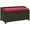 Red, variant on Topcobe Outdoor Wicker Bench with Storage, Comfortable Cushion Seat, Cream White for Patio, Deck, Garden