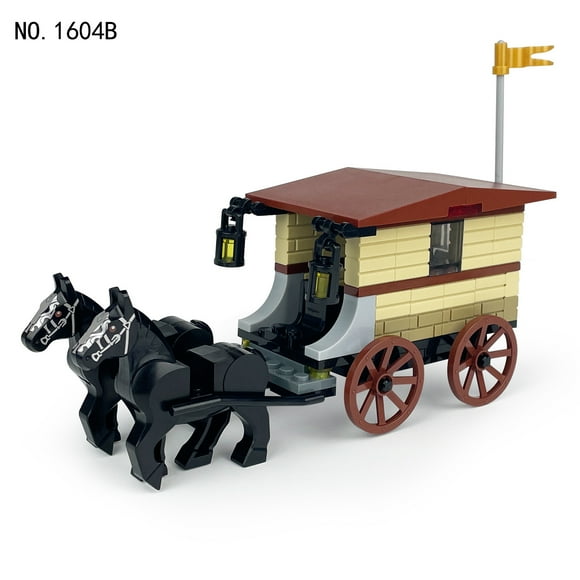 Beast King prison wagon Royal carriage Minifigure Building Blocks Kids Toys Set