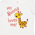 thumbnail image 4 of Inktastic My Nonna Loves Me- Cute Giraffe Boys or Girls Toddler T-Shirt, 4 of 5