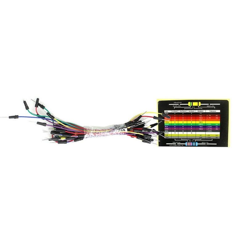 Electronic Component Starter Kit Breadboard LED Buzzer Resistor