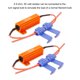thumbnail image 4 of Riwesomey Paquete de 2 decodificadores de luz de circulación diurna para coche, lámpara de vehículo, resistencia de carga de decodificación, Bombillas para automóviles Azul, 4 of 6