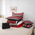 thumbnail image 6 of Castle Fairy Cheetah Print Twin Bedding Sets,Abstract Zebra Stripes Bedding Comforter Set, 6 of 8