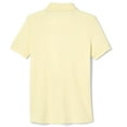 thumbnail image 2 of French Toast Girls School Uniform Short Sleeve Picot Collar Interlock Polo Shirt, 2 of 10