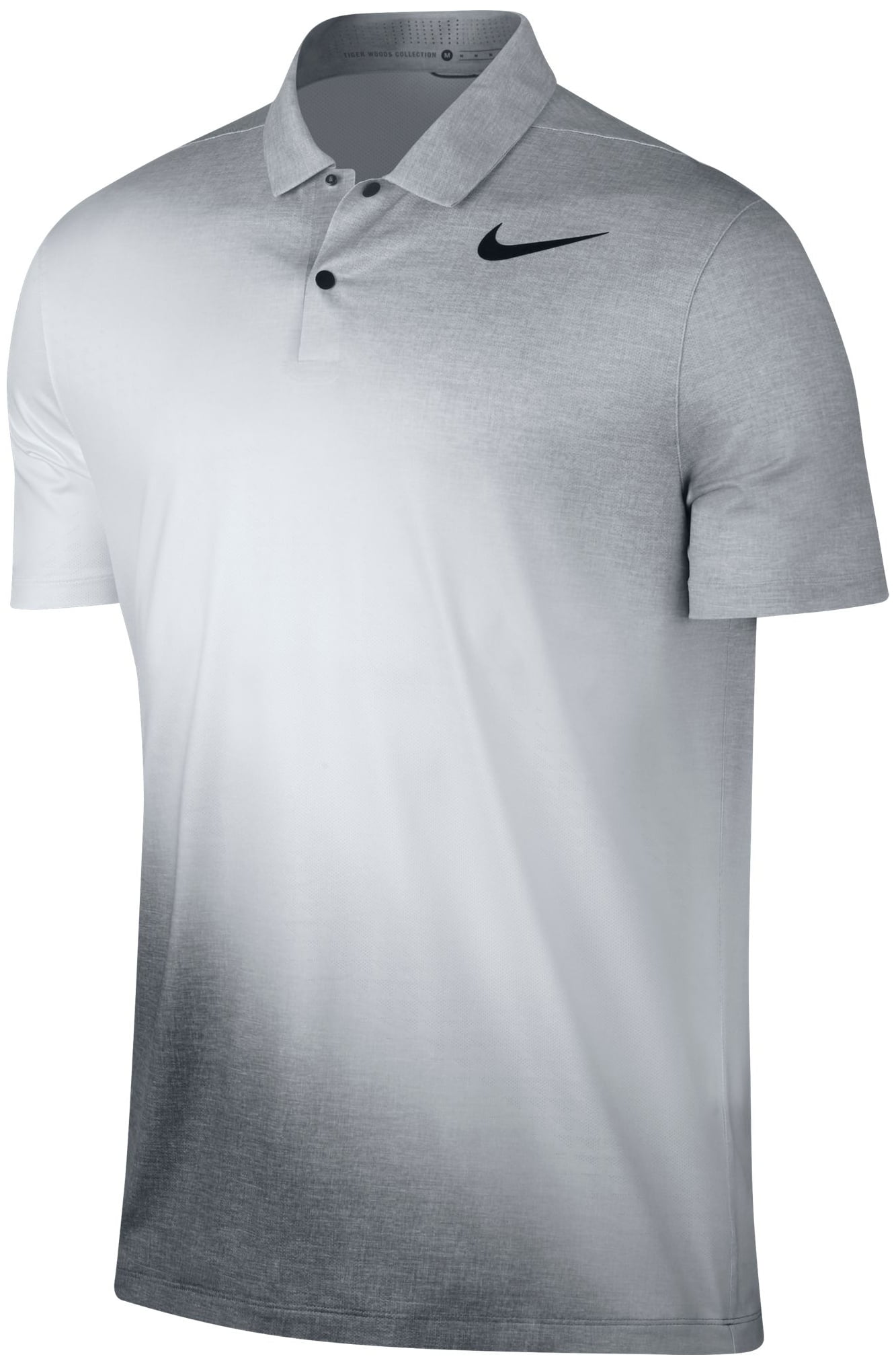 Nike Men's TW VL Max Swing Knit Golf Polo (Wolf Grey/Cool Grey/Black