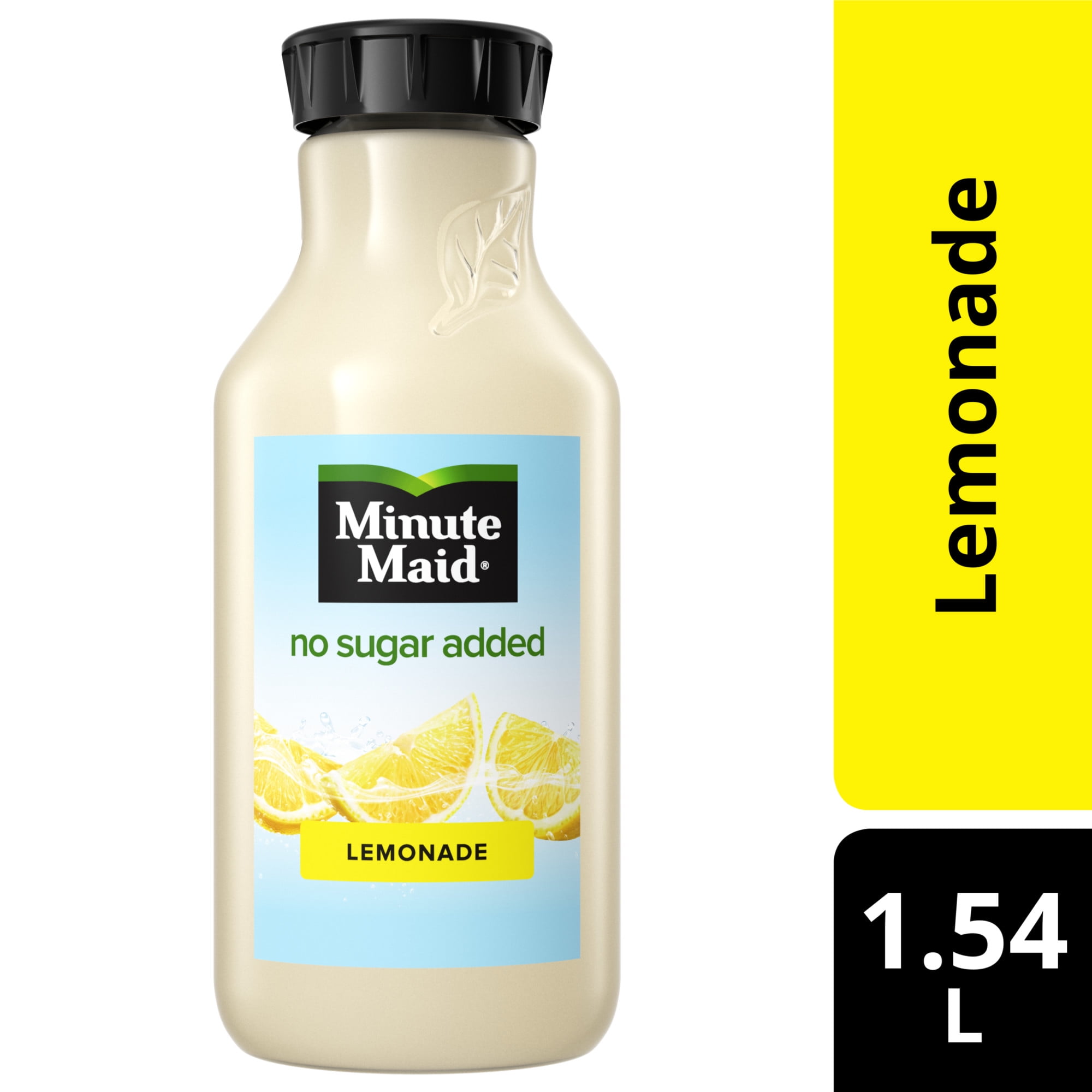Minute Maid No Sugar Added Lemonade Bottle, 1.54 Liters, 1.54