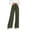Army Green, variant on Tqcoqu Women's High Waisted Wide Leg Lounge Pants, Lightweight Loose Work Elastic Casual Outfits Trousers with Pockets
