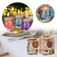 thumbnail image 2 of Ocean Themed Gel Candle in Glass with Blue Purple Pink Sunset Hues for Relaxation, 2 of 8