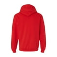 thumbnail image 3 of Fruit of the Loom - Sofspun Hooded Sweatshirt - SF76R - Fiery Red - Size: M, 3 of 3