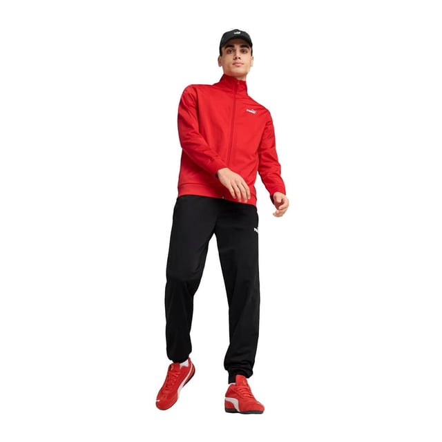Conjunto Puma ESS Poly Suit para Hombre 684847-11 rojo XL