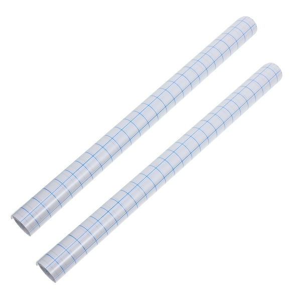 2Pcs Blue Grid Vinyl Transfer Tape Self-adhesive Transfer Tape for Decals Signs