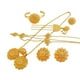thumbnail image 3 of Conjuntos De Joyas , Collar, Horquilla, Brazaletes, Pendientes, Conjunto De 6 Uds, Sunnimix Collar, 3 of 8