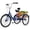 Blue, variant on Lilypelle Adult Tricycles 7 Speed 20/24/26 Inch Three Wheel Bike Cruiser Trike with Low-Step Through Frame/Large Basket for Men, Women, Seniors