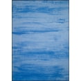 thumbnail image 2 of Woven Trends Contemporary and Modern Area Rug, 046 Vintage Solid Cloud, Extremely Durable and Stain Resistant, Stylish with Non-Skid Rubber Backing (Blue, 5' x 7' Area Rug), 2 of 5