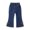 Dark Blue, variant on Girls Jeans Size 8 Casual Toddler Denim Pants Flare Jeans Bell Bottom Slimming Elastic Waist Fall Spring Trousers, Light Blue, 4 Years