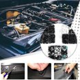 thumbnail image 3 of Hotpom Universal Car Retainer Clips & Fasteners Kit, 1101 Pcs Auto Bumper Plastic Repair Kit, with Cable Ties & Sponge Cushions for Vehicle Interior Trim Panel, for Ford Toyota Honda BMW Benz, Etc, 3 of 8