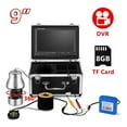 thumbnail image 2 of 9 Inch Underwater Ice Fishing Camera Kit With DVR Function 360° Horizontal Rotation Camera 1000TVL Remote Control IR Light ,High Definition, 2 of 7