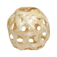 thumbnail image 3 of Runquan 2X Woven Lamp Shade for Table Lamp 6x6cm Rustic Bamboo Lampshade Light Cover for 2 Pcs, 3 of 8