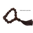 thumbnail image 1 of Beads Pendant Wood Decoration for Adults On Car Rear View 20mm Rosary Hanging Ornament Gears Shift Decor, 1 of 5
