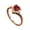 Red1, variant on Gold Plated Heart Engagement Rings For Cubic Zirconia Statement Bridal Ring CZ Promise Wedding Bands Daily Wear Ring For Her Size 6 10 Teenage Girls Rings Ring Women Stainless Steel Rings Set And