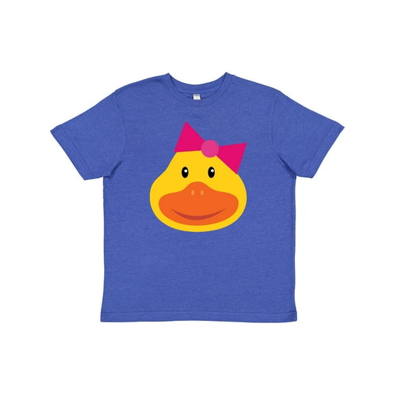 Inktastic Duck Girls Youth T-Shirt