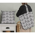 thumbnail image 5 of Soimoi Gray Rayon Fabric I Love London Text Print Fabric by the Yard 42 Inch Wide, 5 of 5