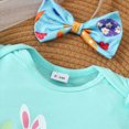 thumbnail image 5 of Kaprioy Baby Girl Easter Outfit My First Easter Romper Bunny Ruffle Skirt Dress Headband Set Cute Spring Clothes Girls Easter Outfits, 5 of 9
