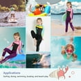 thumbnail image 4 of Kid Wetsuit One Piece Neoprene Swimsuit Sun-Protective for Surfing Diving, 4 of 8
