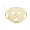 thumbnail image 3 of Miangastore 3 Pcs Silicone Face Mask Covers Reusable Mask Covers Face Moisturizing Beauty Mask Covers, 3 of 8