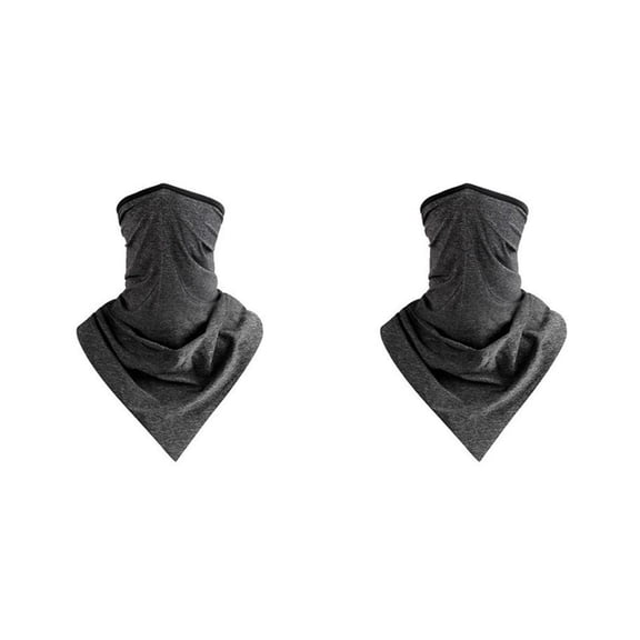 Greeniant Ciclismo cara bufanda protección al aire libre elástico antideslizante protector solar lavable pesca a prueba de polvo cálido sombrero gris Type2 NO2 Greeniant CBP254211