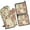 Pioneer Flower-3, variant on Pioneer Flower Kitchen Oven Mitt and Pot Holder Sets 2 Pcs for Baking, Cooking and Grilling, Heat Resistant Up To 392 °F
