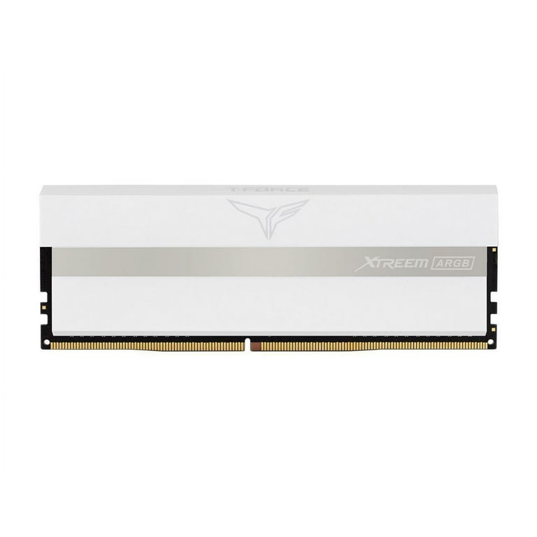 TEAM XTREEM ARGB DDR4 32GBx2 計64GB XTREEM ARGB DDR4 DESKTOP MEMORY WHITE 64GB(2x32GB) 3600MHz CL18