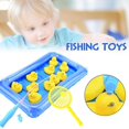 thumbnail image 3 of Juego de pesca de patos, estanque de piscina con 10 patitos, juego educativo para niños en edad preescolar FPF, 3 of 5